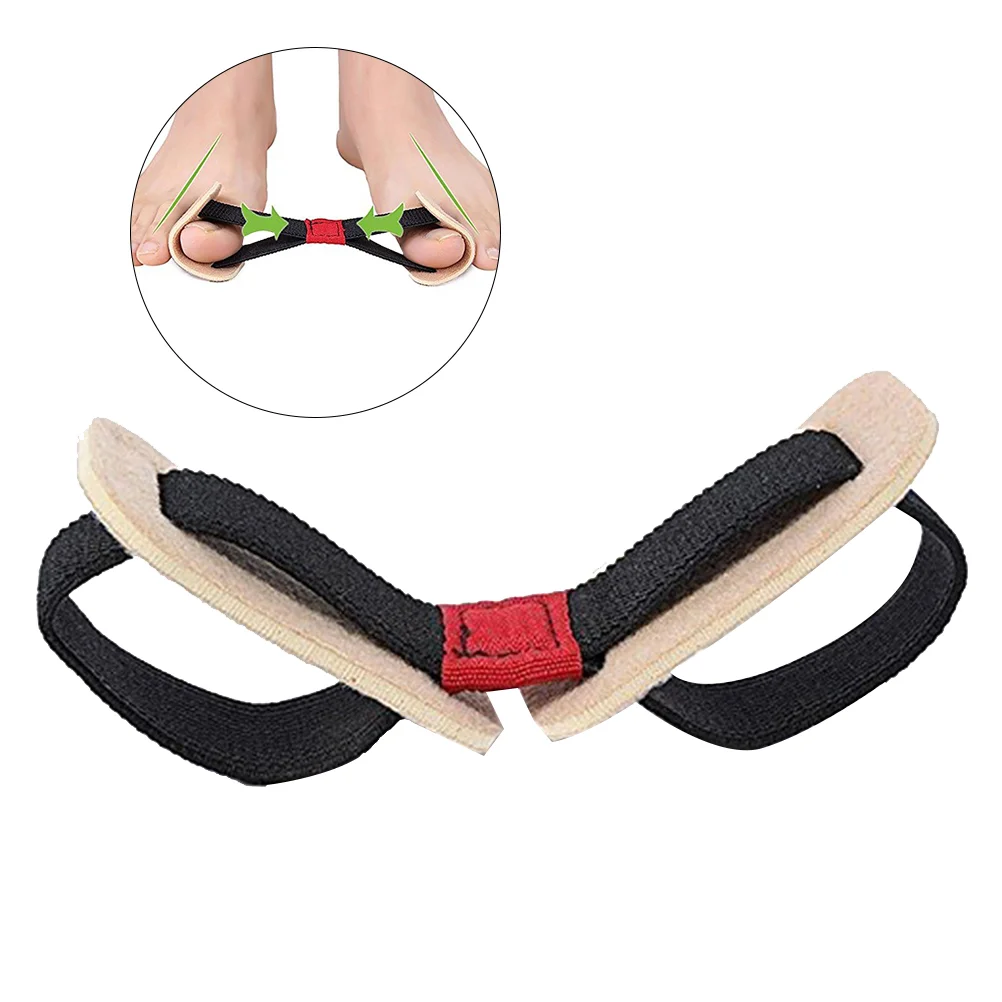 Big Toe Strap Bunion Straightener Stretchy Belt Toe Stretcher Alignment Hallux for Corrector Foot Pain Relief