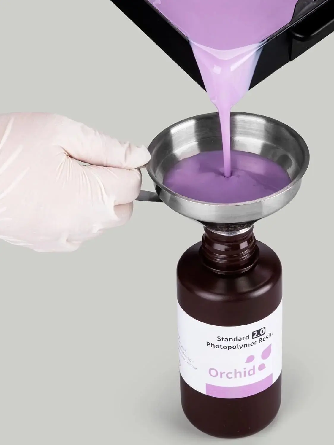 Imprimantes 3D LCD DLP SLA, entonnoir filtrant en résine, Double crépine amovible en acier inoxydable, tasse filtrante en résine UV pour Elegoo Anycubic