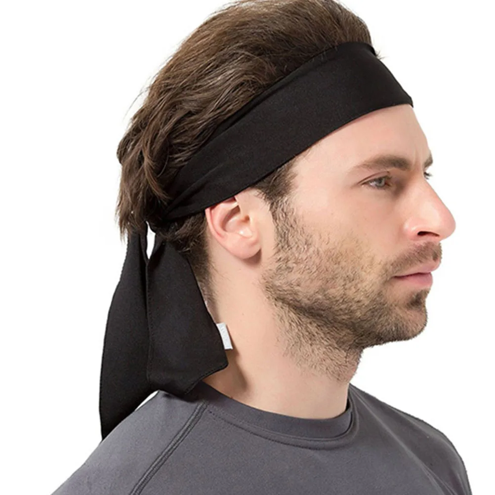 

2pcs Milk Hair Strap Ribbon Head Band Sports Headbands Yoga Running Absorb Sweat Elastic Design Fashionable Gift