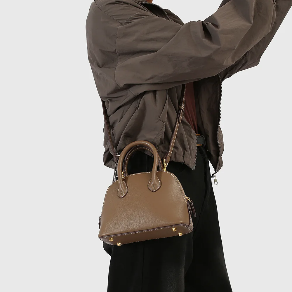 

New Shell Bag Bolide Bowling Bag Shoulder Bag Boston Handbag Crossbody Bag Women's Bag