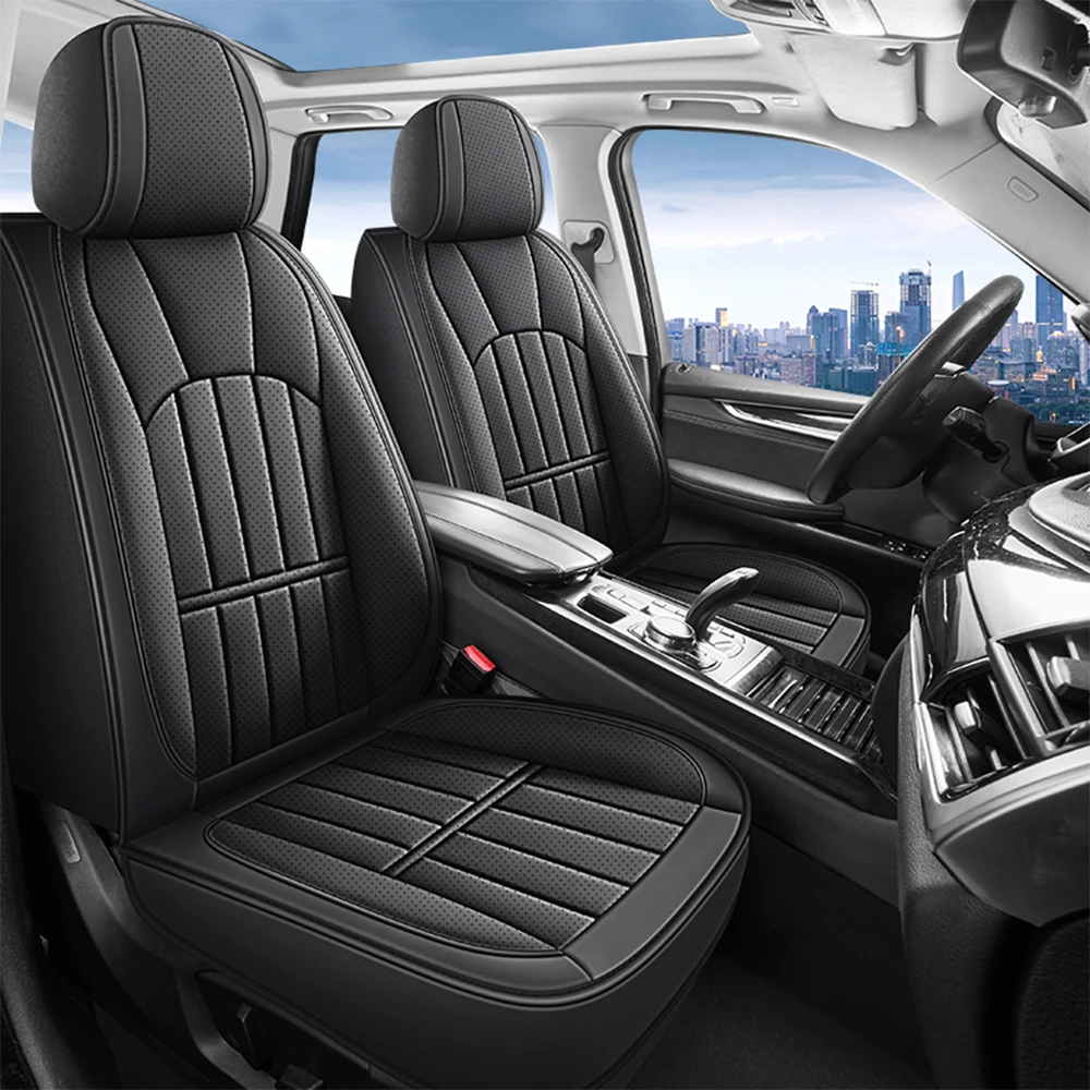 

Leather Car Seat Cover for Toyota chr RAV4 Avensis Camry Avalon Land Cruiser Reiz 4runner Fortuner Venza Zelas Auto Accessories