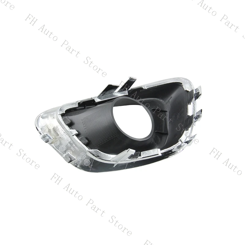 Car Front Bumper Fog Light Lamp Trim Frame Cover Foglight Foglamp Cap Hood Lid Bezel For Jeep Compass 2011-2017