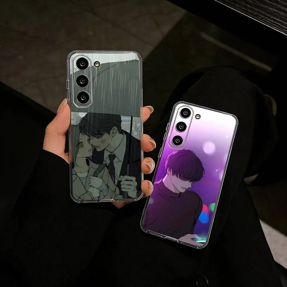 T-Tears On A Withered Flower Phone Case For Samsung Galaxy A91,80,73,72 ,71,53,52,32 ,31,22,21s,20,Transparent Case