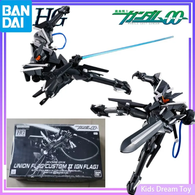 

Assembly Bandai in Stock Original PB Limited HG GUNDAM Anime UNION FLAG CUSTOM Ⅱ [GN FLAG] Action Figures Toys Collectible Model