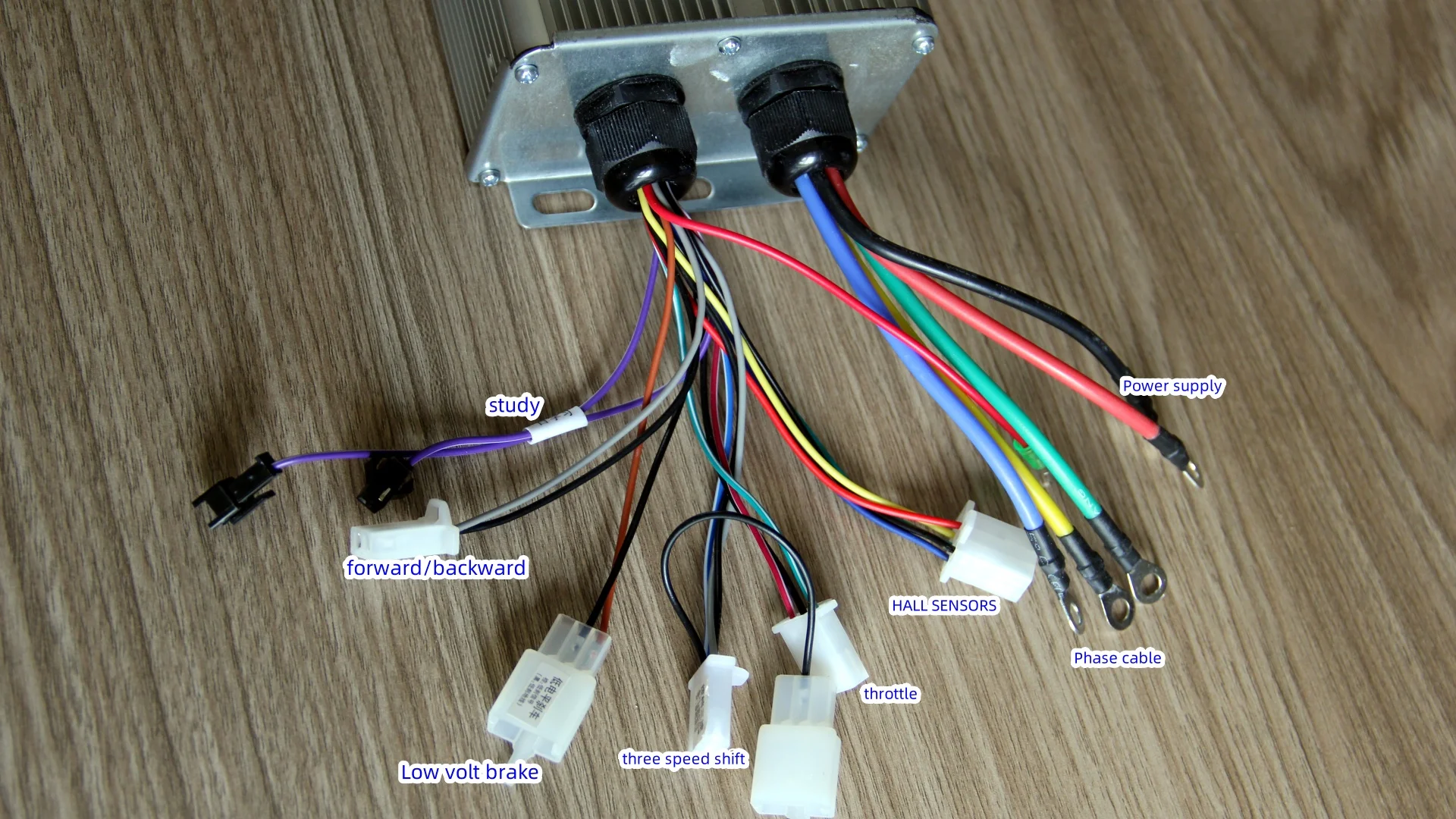 40V--60V 30A  motor controller with Hall sensors and throttle