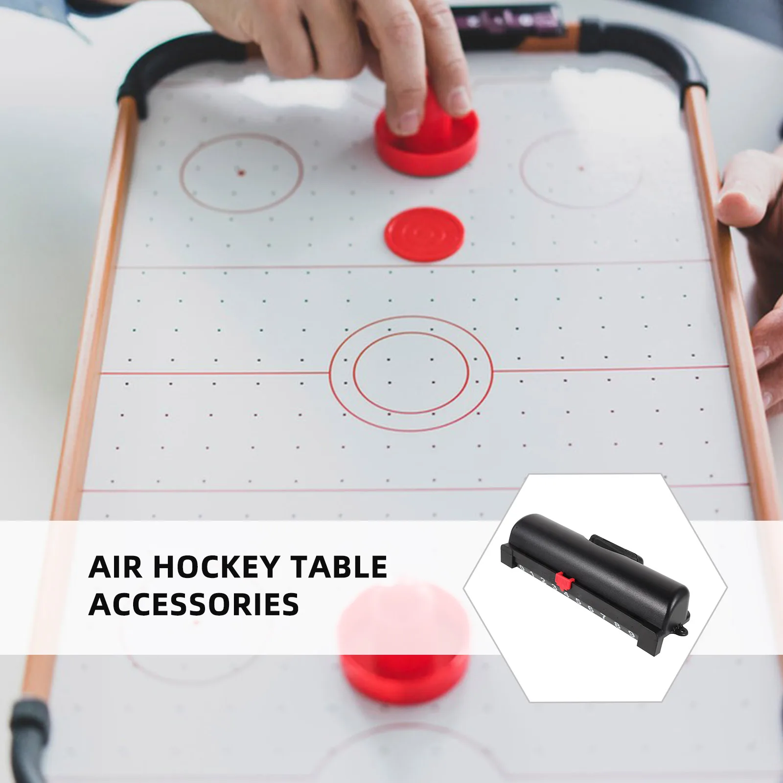 

2 шт., аксессуары для воздушных столов, пластиковые блоки для подсчета очков, настольные хокейные держатели для аркадных карнавальных комнат, хоккейный стол