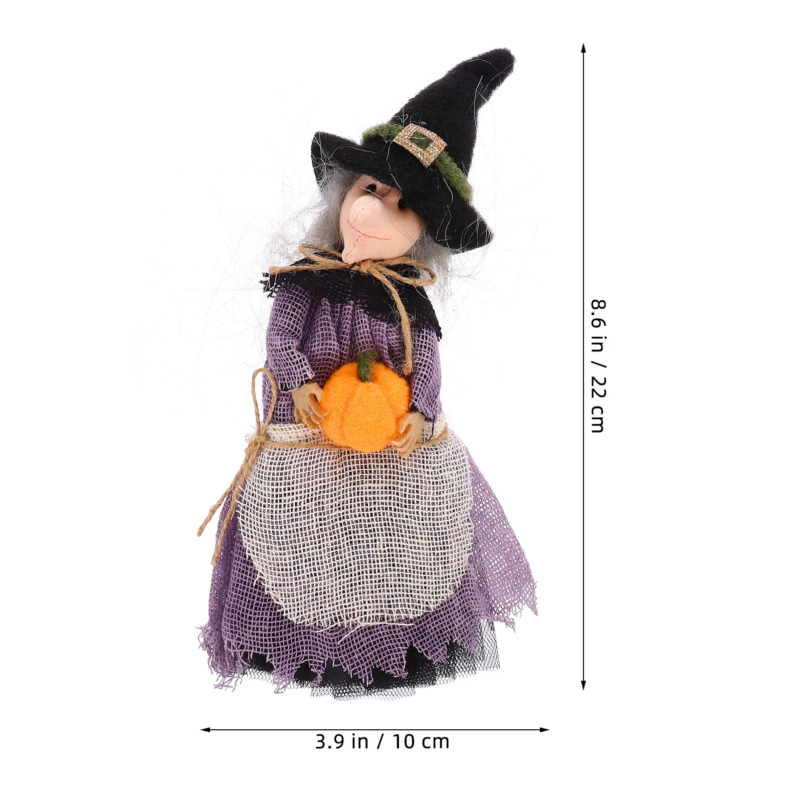 

Shape Witch Hugging Pumpkin Pendant Adorable Halloween Decor Hanging Decorations Indoor