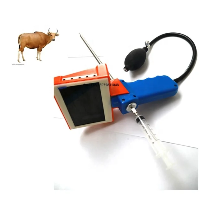 Cow artificial insemination device Cow vision endoscope Sperm Cow veterinary breeding inspection tool