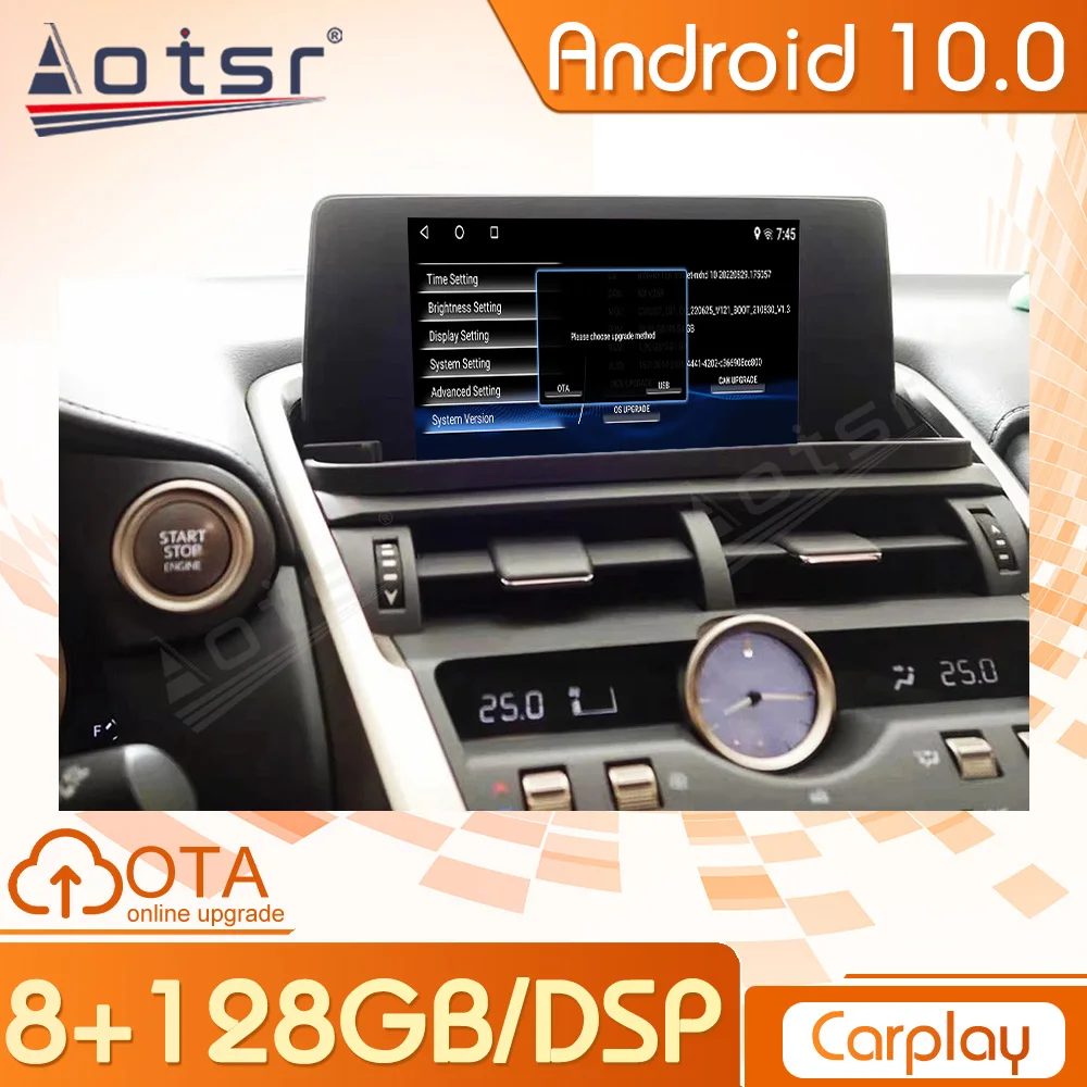 

Android Car Central Multimedia Player Auto Audio Radio Player Stereo For Lexus NX 2018 2019 2020 Carplay Navigation Head Unit