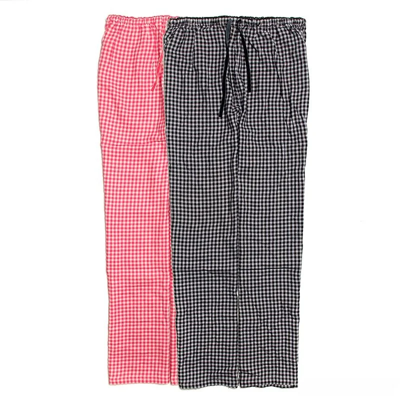 Soft Pure Cotton Home Pants with Dstring Small Cheered Pattern Spring Autumn Women's Spwear Casual Comfortable Long P...