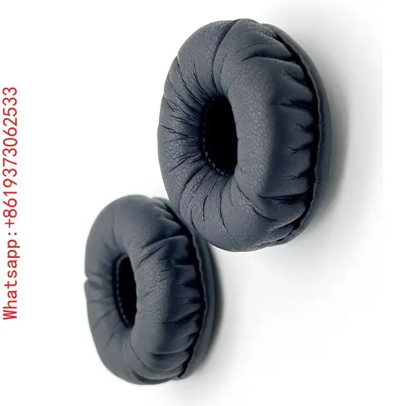 

998Suitable for TELEX 750 Protein Leather Earphone Cover Two Packs of High Quality