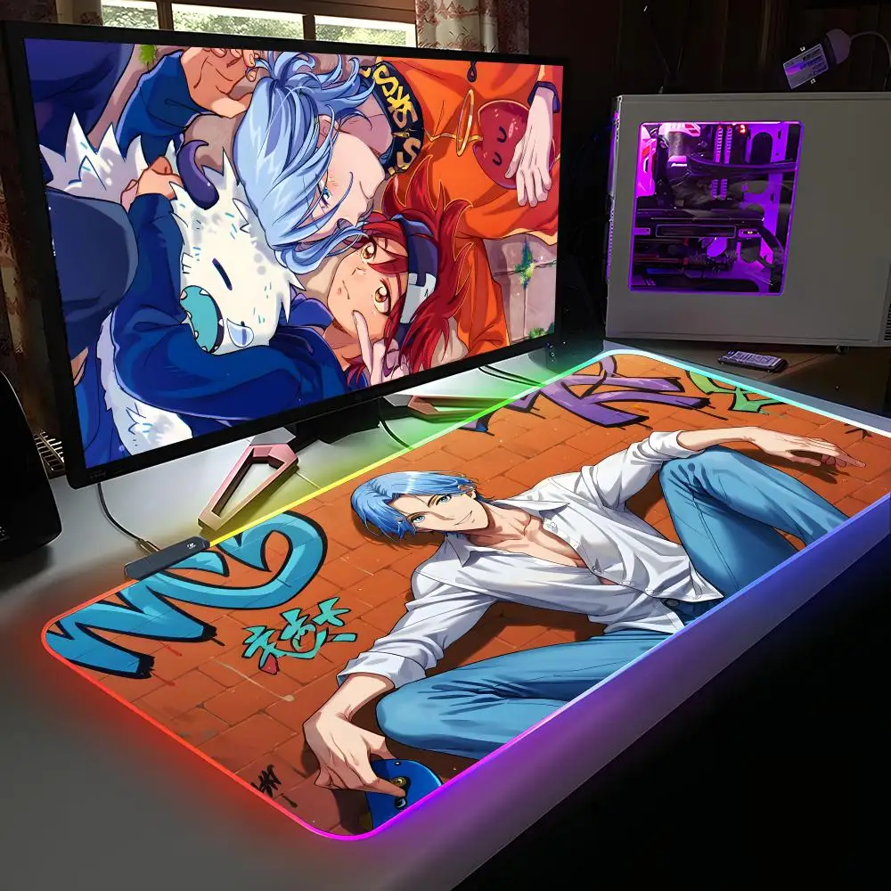 

SK8 Бесконечный коврик для мыши RGB резиновый компьютерный ноутбук официальная игра цветные киберспортивные эстетические красивые модные роскошные коврики