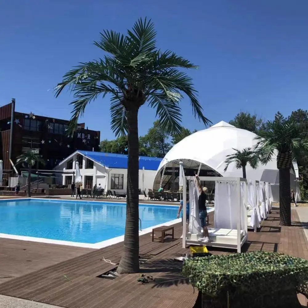 

Simulation plants Outdoor decoration Coconut trees Large floor-to-ceiling green plants Landscape landscaping Customization