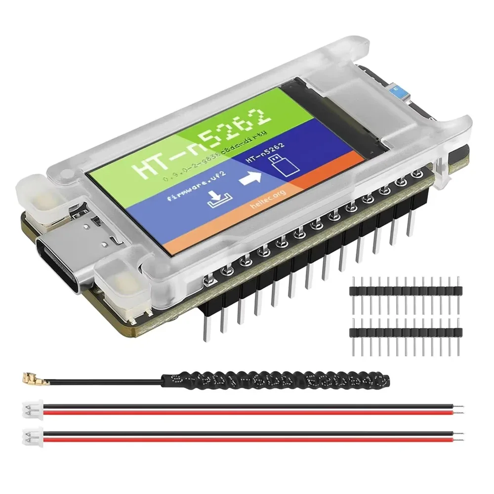 T114 LoRa Meshtastic Node SX1262 868MHz 915MHz Dev Board 1.3 Inch TFT Display Wireless BT GNSS Microcontroller IoT Node Kit