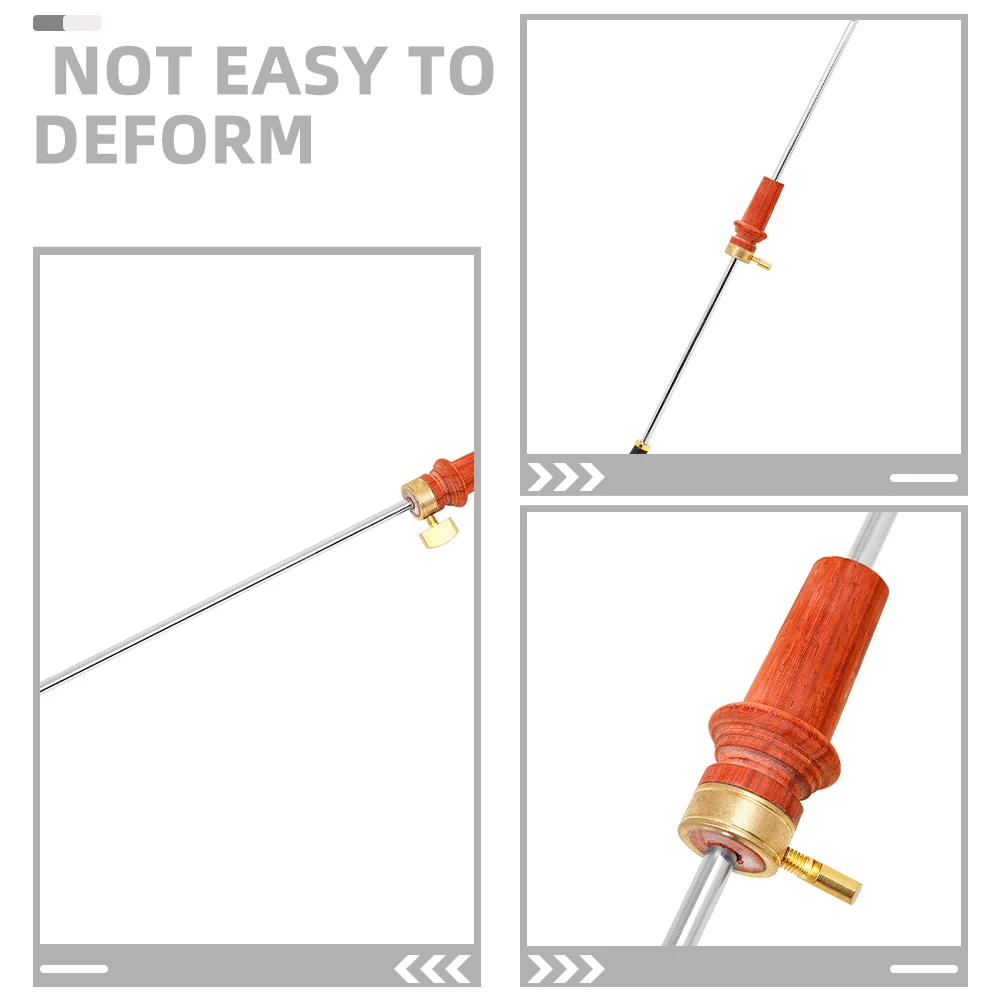 

Cello Tail Post Support Rod Durable Sturdy Construction Adjustable Portable Endpin Cello Accessories Long Lasting Stability