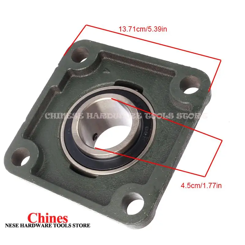 Inserted ball bearing UCF209 complete set of bearings outer spherical bearing seat