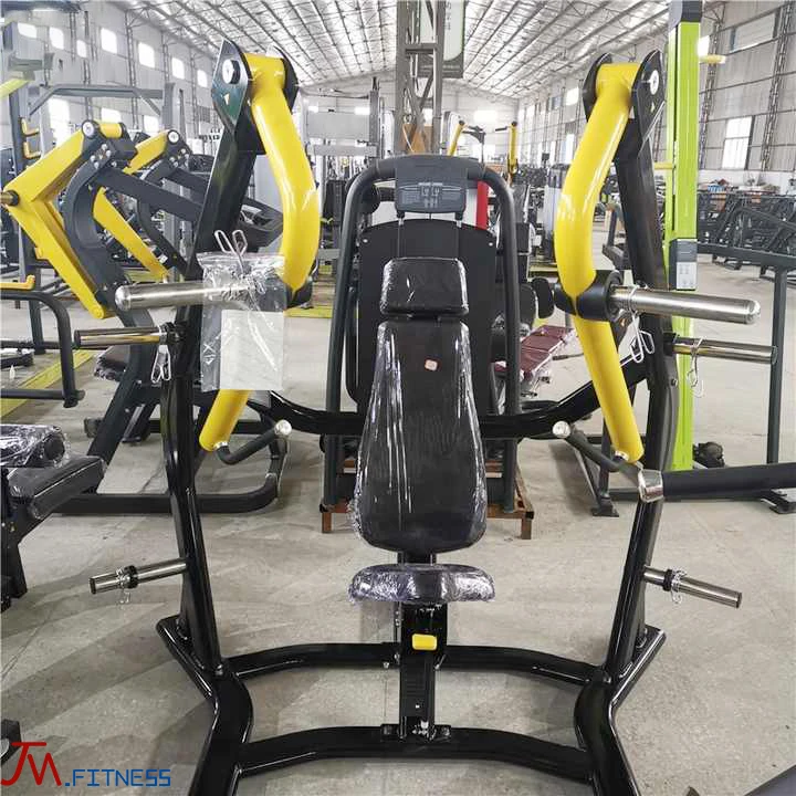 

Plate Loaded Machine Commercial Gym Equipment Incline Chest Shoulder Press Wide Chest Training