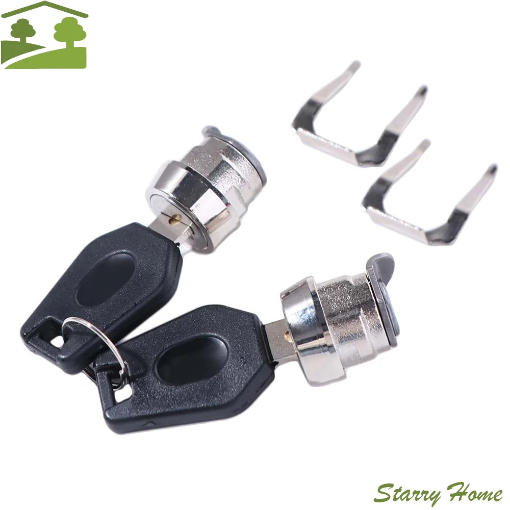 

With 2 Keys Motorcycle Top Box Lock Cylinder Kit Aluminum Alloy Weather Proof Motorcycle Luggage Trunk Key Lock