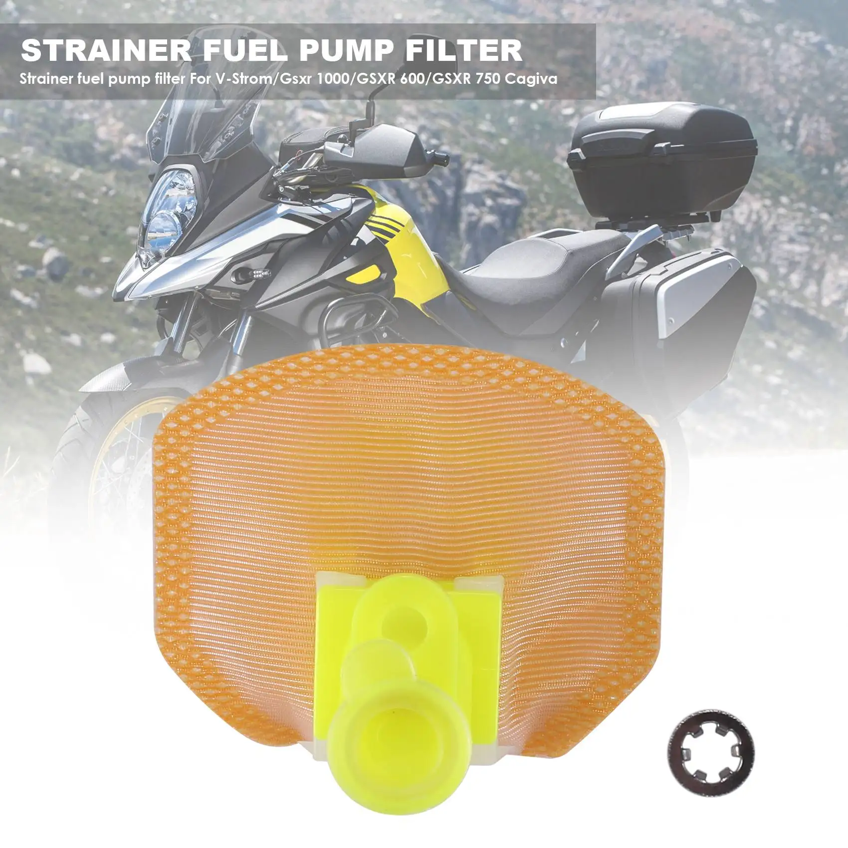 1Pcs Filter Filter Filter Filter pompa bahan bakar untuk Suzuki v-strom/Gsxr 1000/GSXR 600/GSXR 750 Cagiva