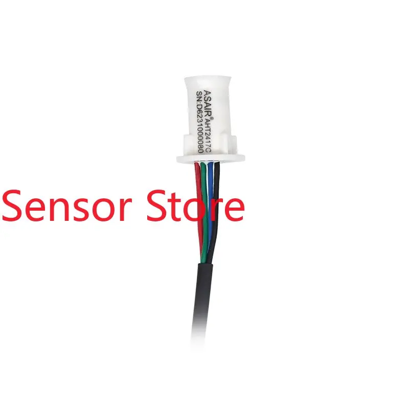 5PCS Temperature And Humidity Sensor Probe I²C Digital Output With Waterproof  Breathable Membrane AHT2417C