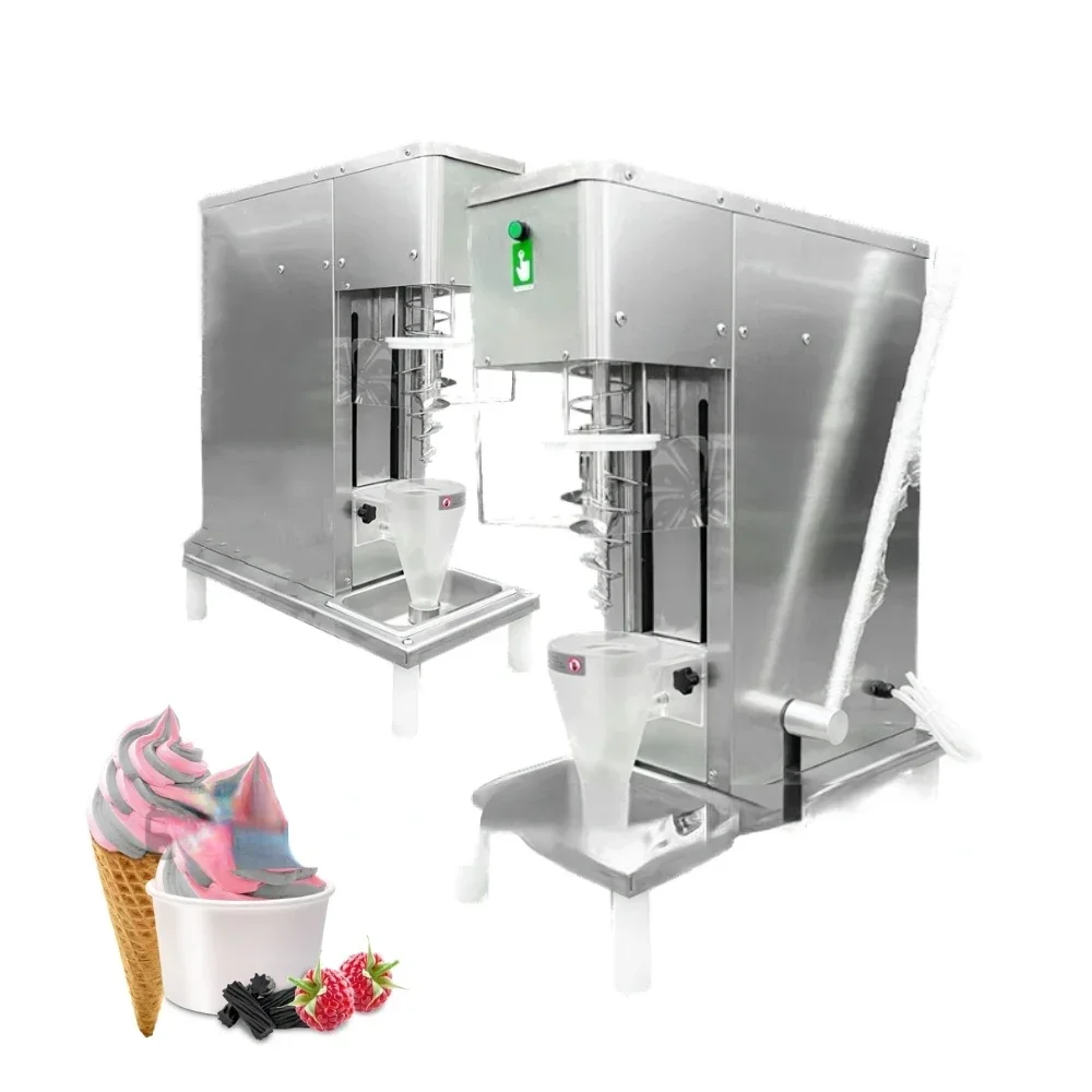 

Auto Swirl Fruits Ice Cream Machine Auto Swirl Frozen Yogurt Ice Cream Mixer Real Fruit Swirl Ice Cream Blender