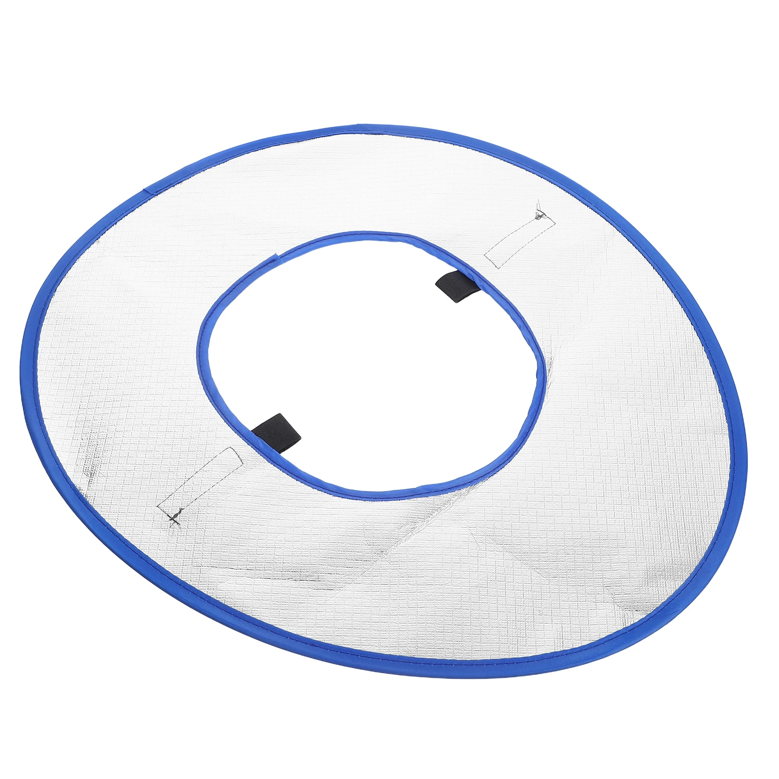

2pcs Wide Sunproof Hat Brim For Hard Hat Uv Shield Brim Visor Heat Dissipating Lightweight Attachment Sun Shade For
