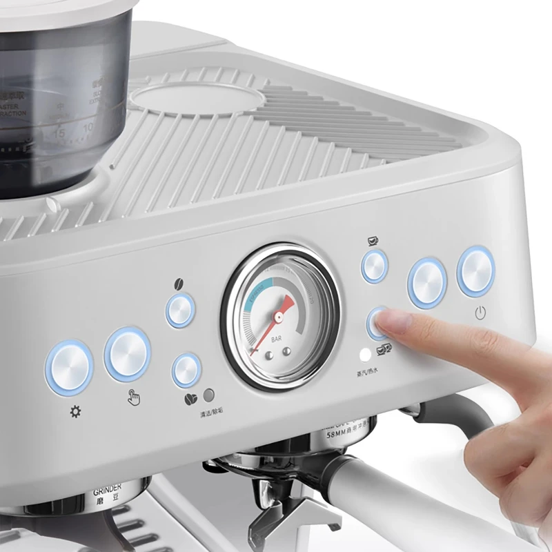 

Coffee machine semi-automatic household grinding integrated grinding