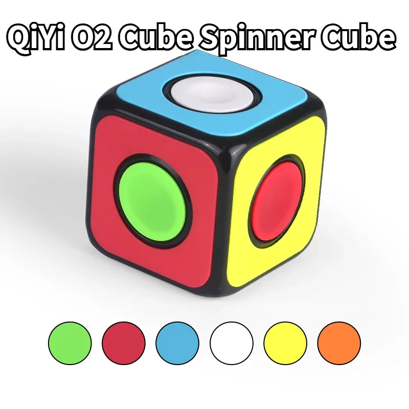 [Picube] QiYi O2 Cube Spinner Magic Speed Cube QIYI Mofangge O2 Cubo Magico Puzzle Fidget Toys Educational Toy for Children Kids