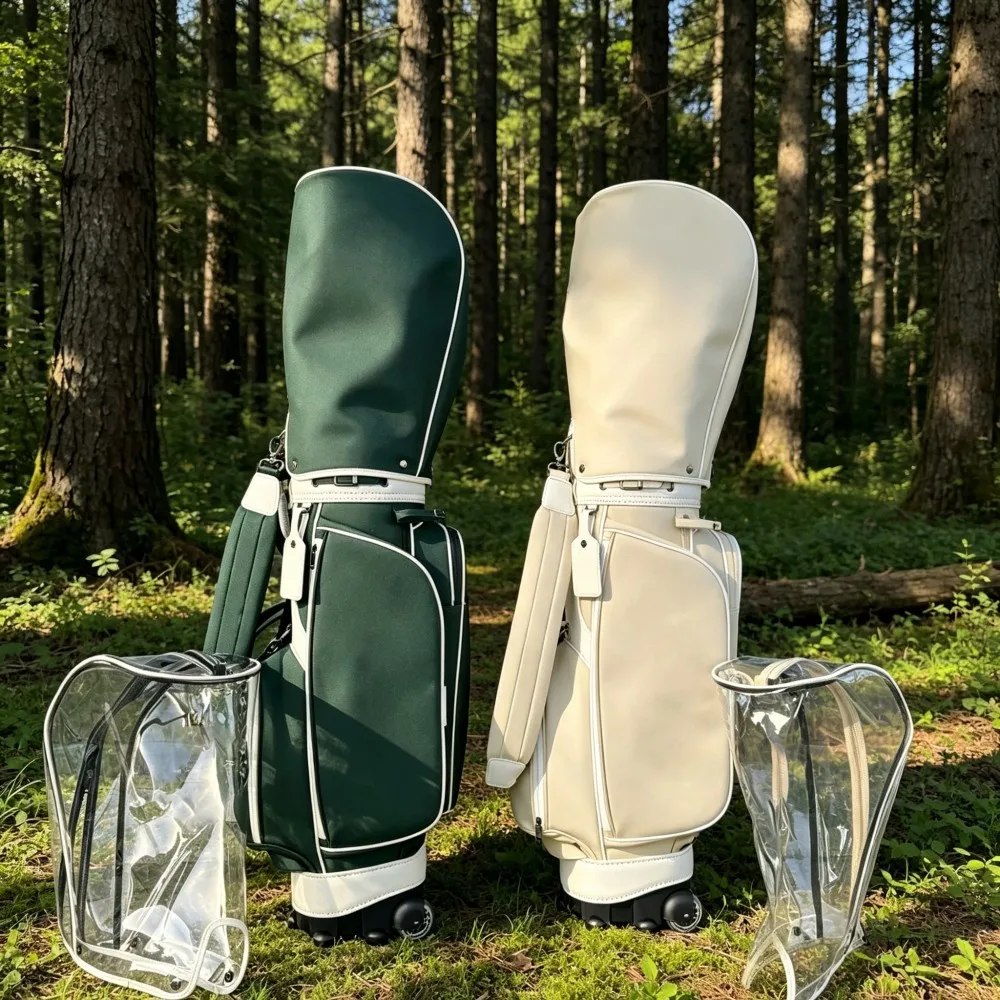 

Golf Trolley Bag with Wheels, Men & Women Autumn Outdoor Golf Travel Bag, Lightweight Spacious Golf Club Bag