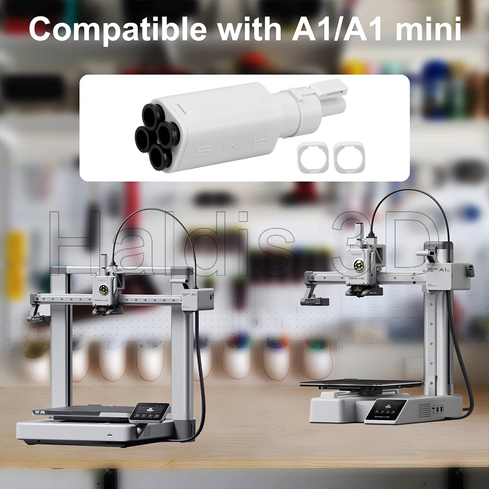 Per Bambu Lab A1 AMS Wire Hub Componenti a cinque vie Interruttore di consumo per Bambulab A1 Mini AMS Lite Accessori per stampante 3D Parte
