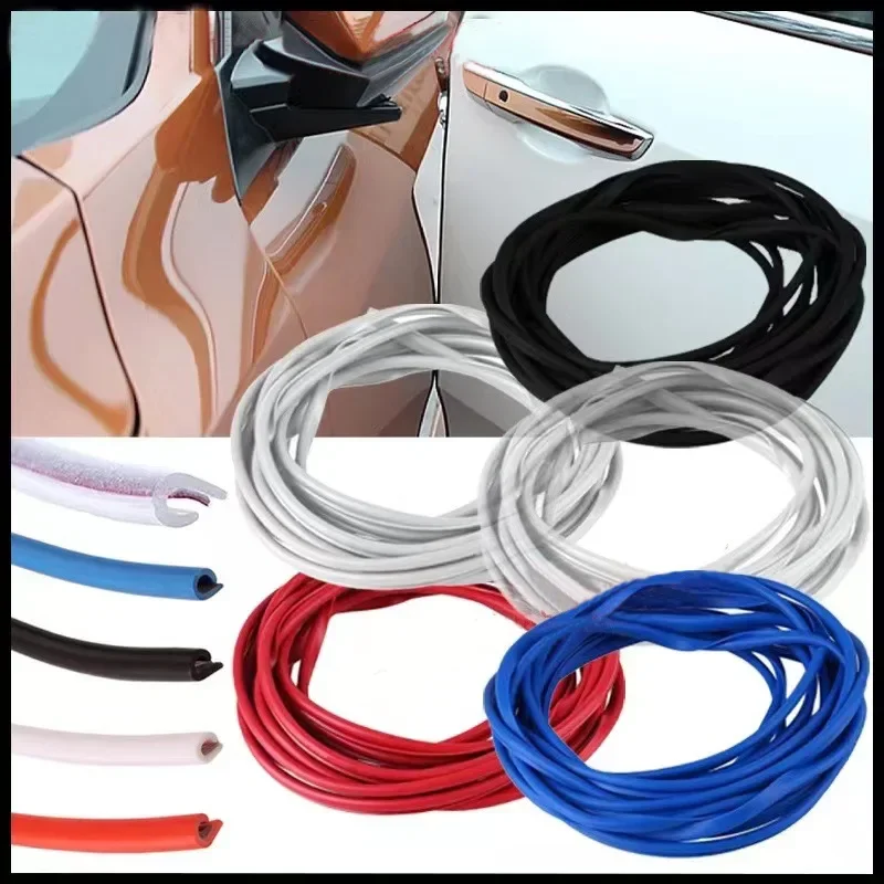 

5M Car Door Edge Scratch Protector Strip Guard Trim Auto Door Anti Collision Strip with Car-styling Car Decoration