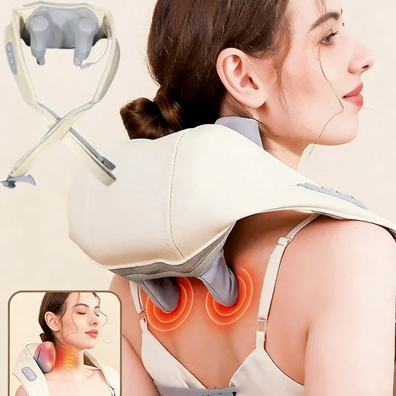 Dropship Product Multifunctional Neck And Shoulder Massager Shiatsu Electric Shoulder and Neck Massage Shawl