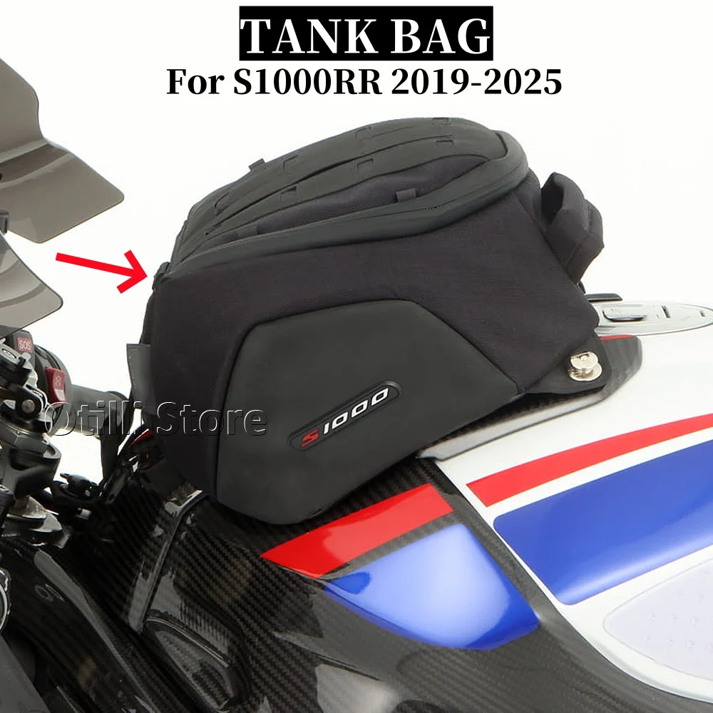 

S1000 RR Motorcycle 6.5L Tank Bag Luggage Storage Bag Waterproof Backpack Quick Lock Kit For BMW S 1000 RR S1000RR s1000rr 2019-
