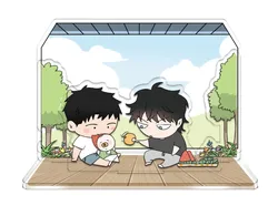 Our Sunny Days BIG Multi Postcard Stand Action Figures Acrylic Stand Anime Peripheral Kids Ornaments Girl Models Car Decoration
