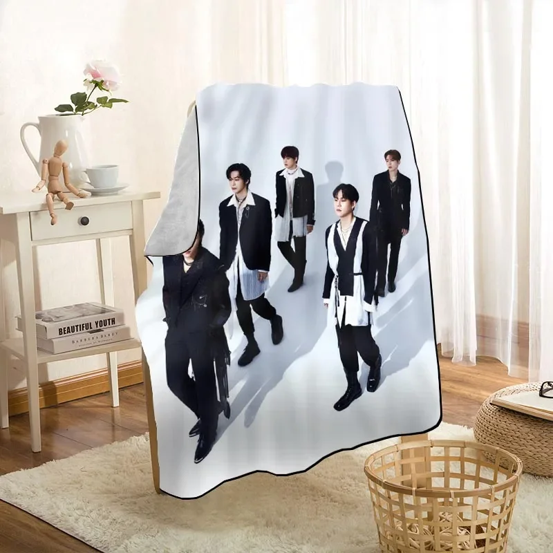 HEARMNY MONSTA X Blanket Super Soft Warm Microfiber Fabric Blanket For Couch Throw Travel Adult Blanket 0524