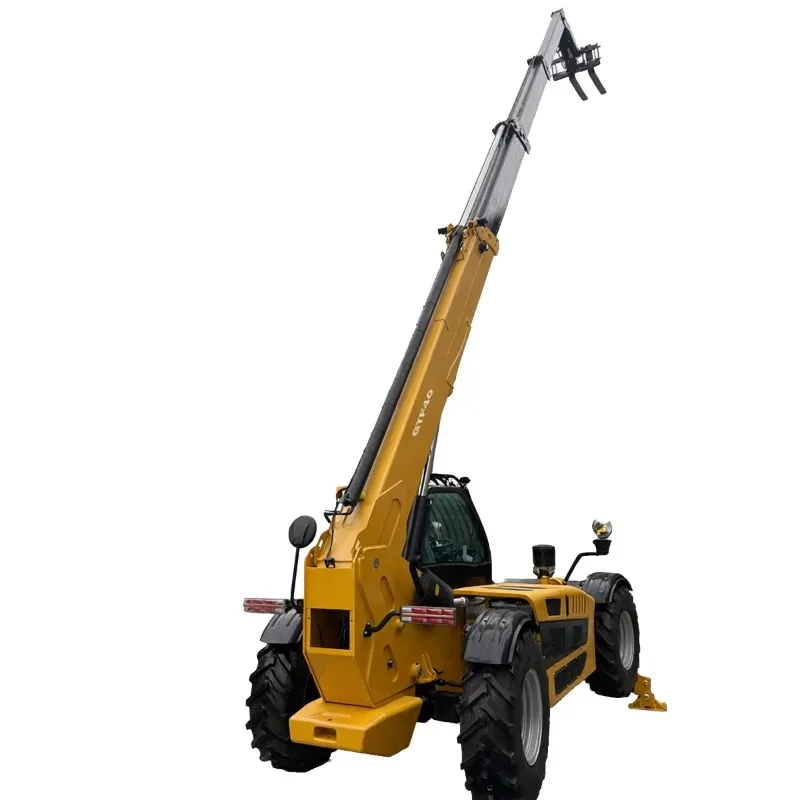 Customized 4T Diesel Telescopic Forklift 18M Lift Height Powered By Reliable China/Cummins Engines