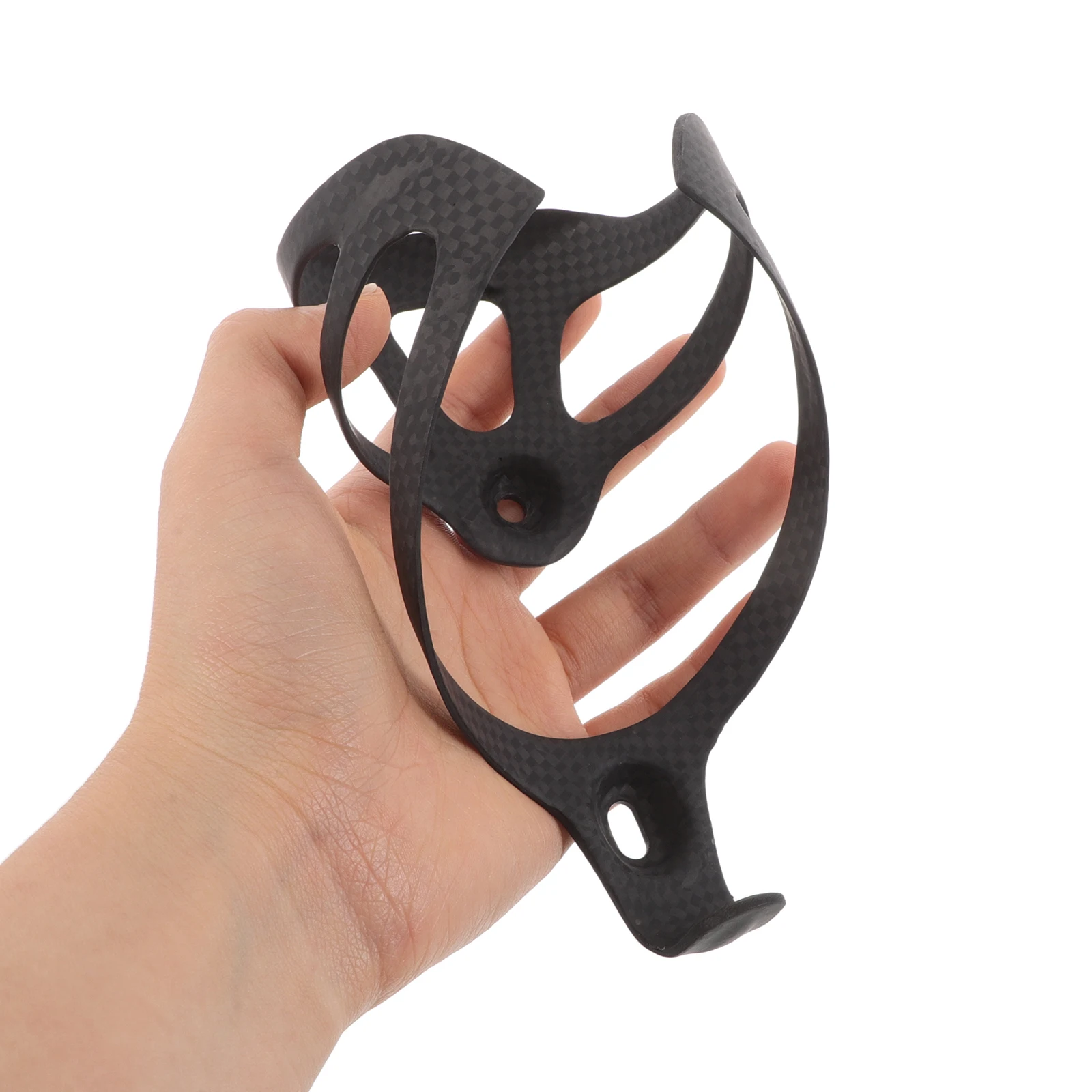 

Carbon Fiber Bicycle Bottle Cage Bike Water Holder Cycling Cup Rack Shockproof Humidity Resistant for Road Mountain
