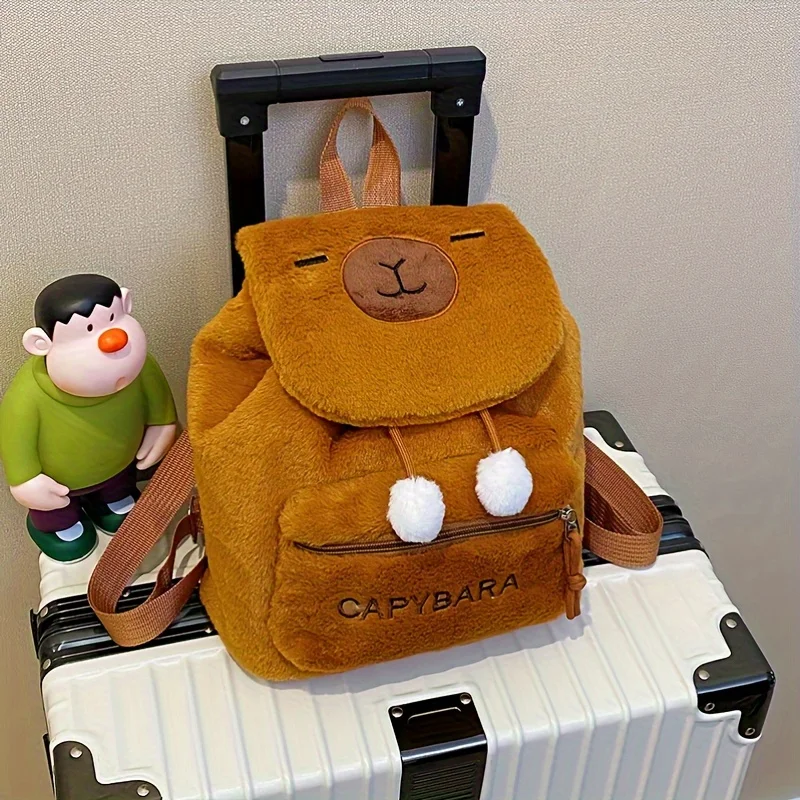 حقيبة ظهر كابيبارا، حقيبة ظهر لطيفة، حقيبة ظهر صغيرة للنساء، حقيبة ظهر للنساء، حقيبة ظهر للطلاب، حقيبة ظهر صغيرة للنساء #3