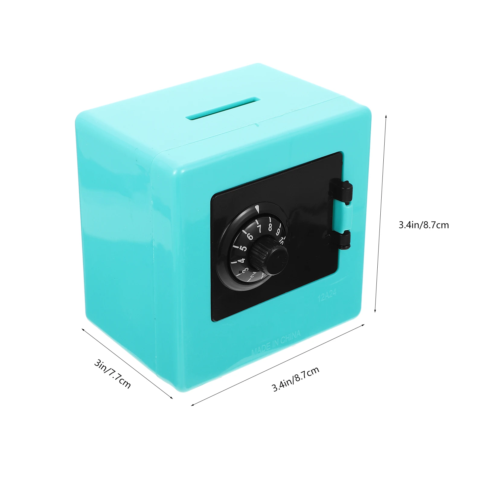 ตู้เซฟพลาสติกขนาดเล็กพร้อมรหัสผ่าน ตู้เซฟขนาดเล็กสำหรับเด็ก กล่องเก็บเงิน รหัสล็อค กระปุกออมสิน กล่องเก็บเงินสด