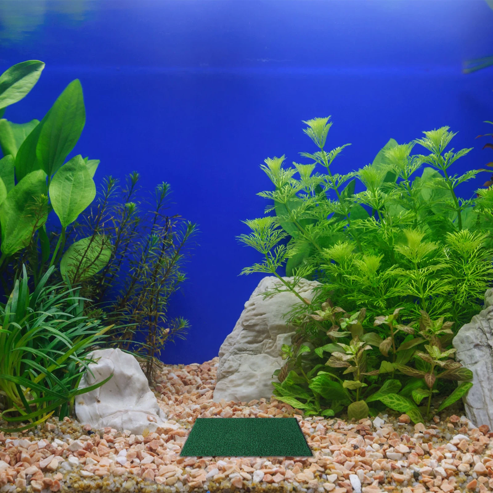 

1 Sheet Simulation Plants Artificial Aquarium Grass Turf Plastic Fish Tank Decor Fake Plants Lawn Aquariums Landscape