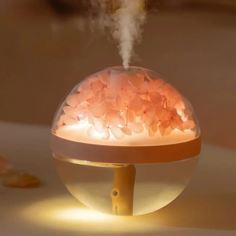 

Portable Air Humidifier Wireless 800mAh USB Rechargeable Humidifiers Diffuser Ultrasonic Maker Night Lamp