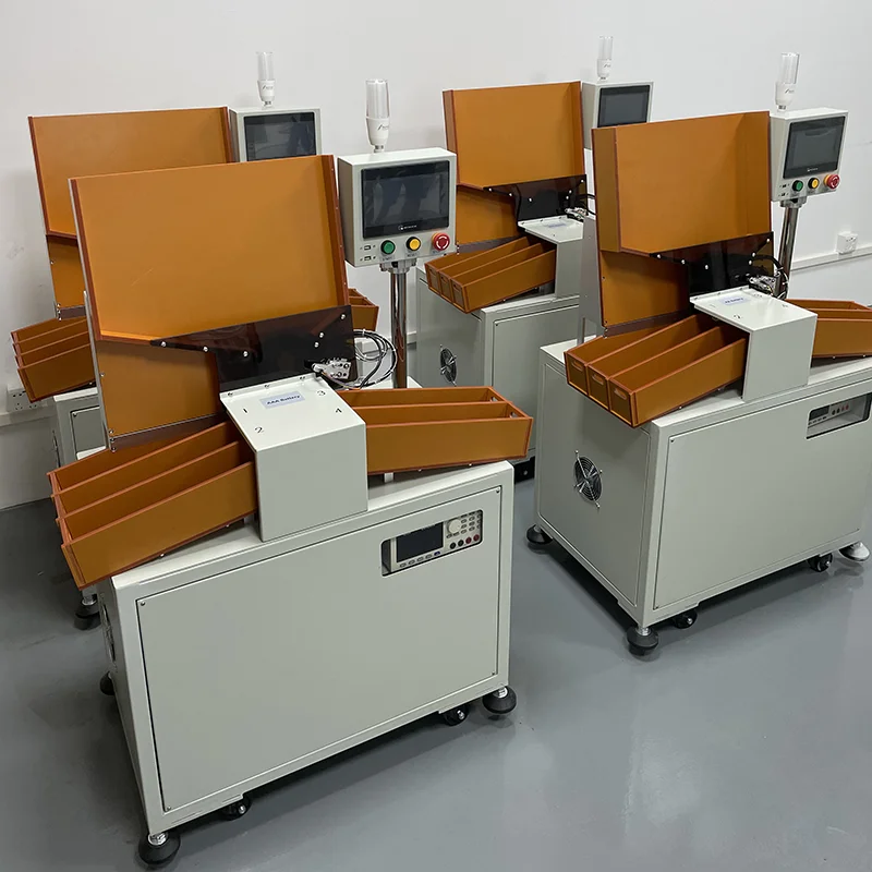 5 Chann els 18650 32650 26650 21700 Automatic Cylindrical Cell Internal Resistance Test Sorter Battery IR Voltage Sorting