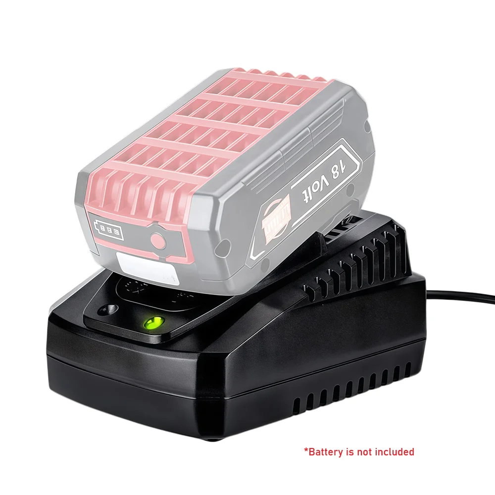 

2A/3A Fast Charge With LED Indicator For Bosch 14.4V 18V Li-ion Battery Charger Compatible For BAT609 BAT609G BAT618 AL1860CV