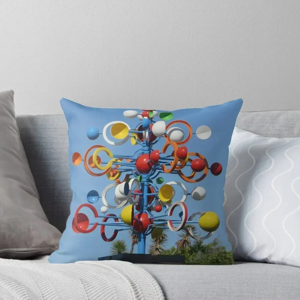 Cesar Manrique วงกลมประติมากรรมลมโยนหมอนหรูหราหมอนโซฟาเบาะรองนั่งโซฟาหมอน