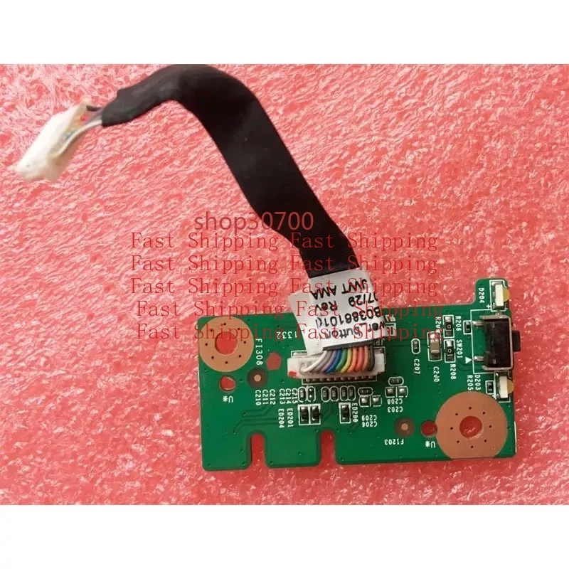 A=FOR Lenovo Thinkcentre AIO C355 C340 C440 Power Button + Cable 1310a2567501 E243951