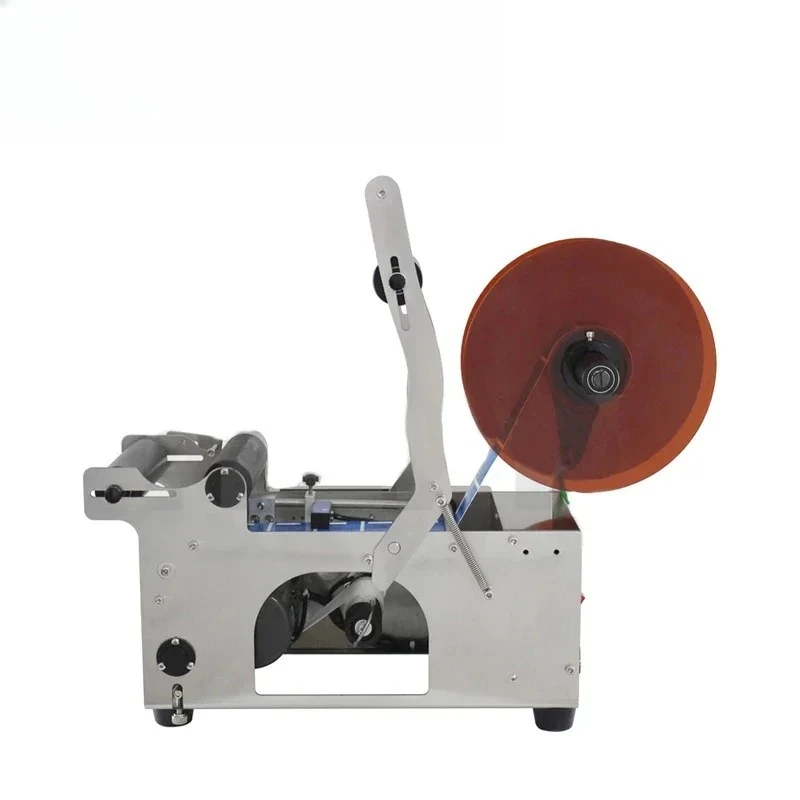 New Electric MT50 Stainless Steel Tank Plastic Glass Metal Round Bottle Labeling Machine Labeling Packaging Machine 220V/ 110V