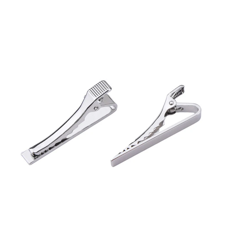 Tie Clip for Men Metal Copper Simple Bar Clasp Practical Necktie Accessories Fashion Mens Classic Tie Clips Clamp Pin Jewelry