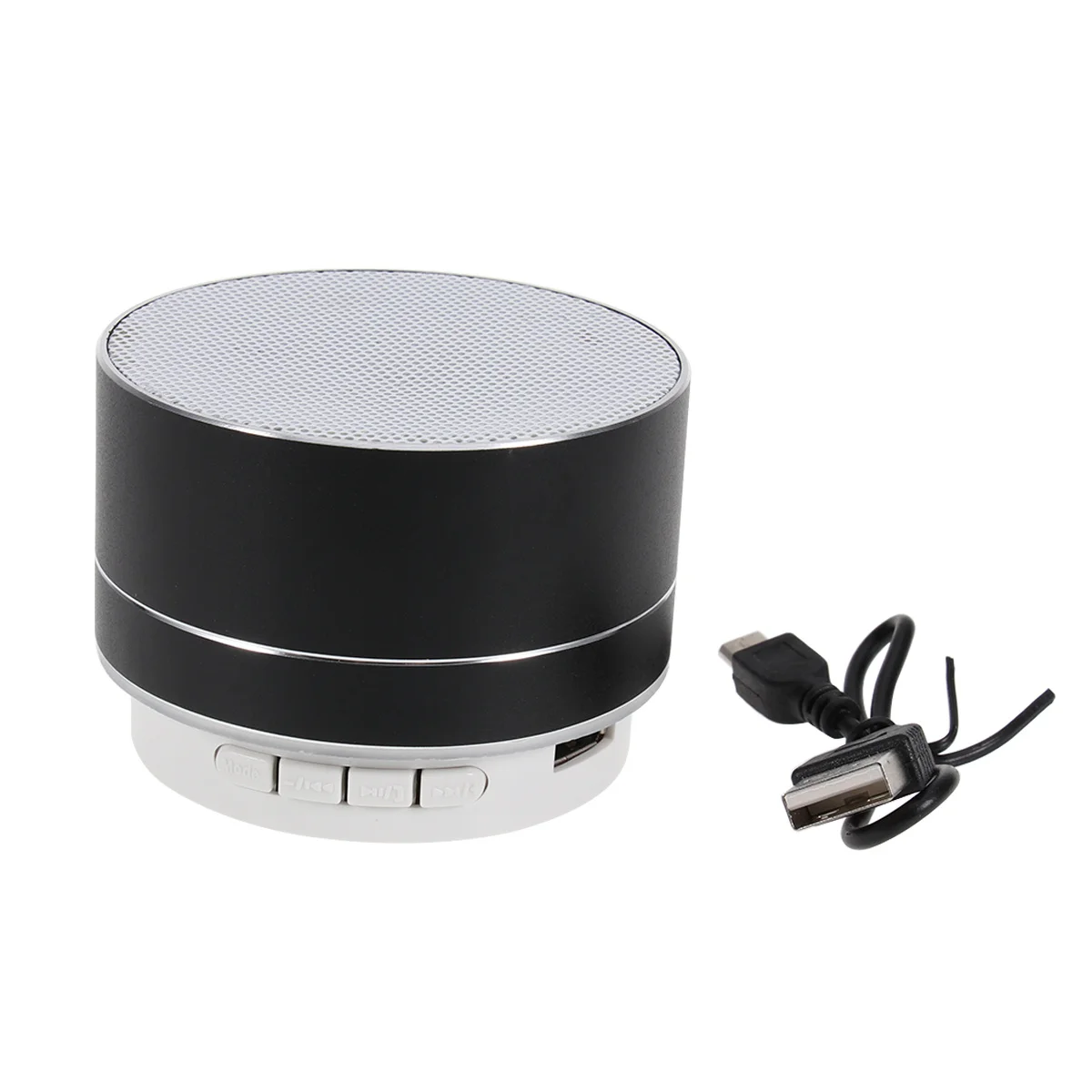 

Aluminum Alloy Speaker Mini Portable Metal Wireless Outdoor LED Light Fm Radio Support Crystal Clear Call Surround