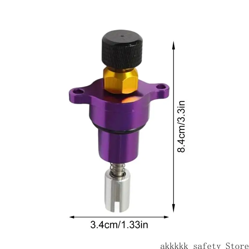Il motore minimo in lega alluminio XXFF per i sistemi iniezione del carburante migliora l'efficienza della combustione.
