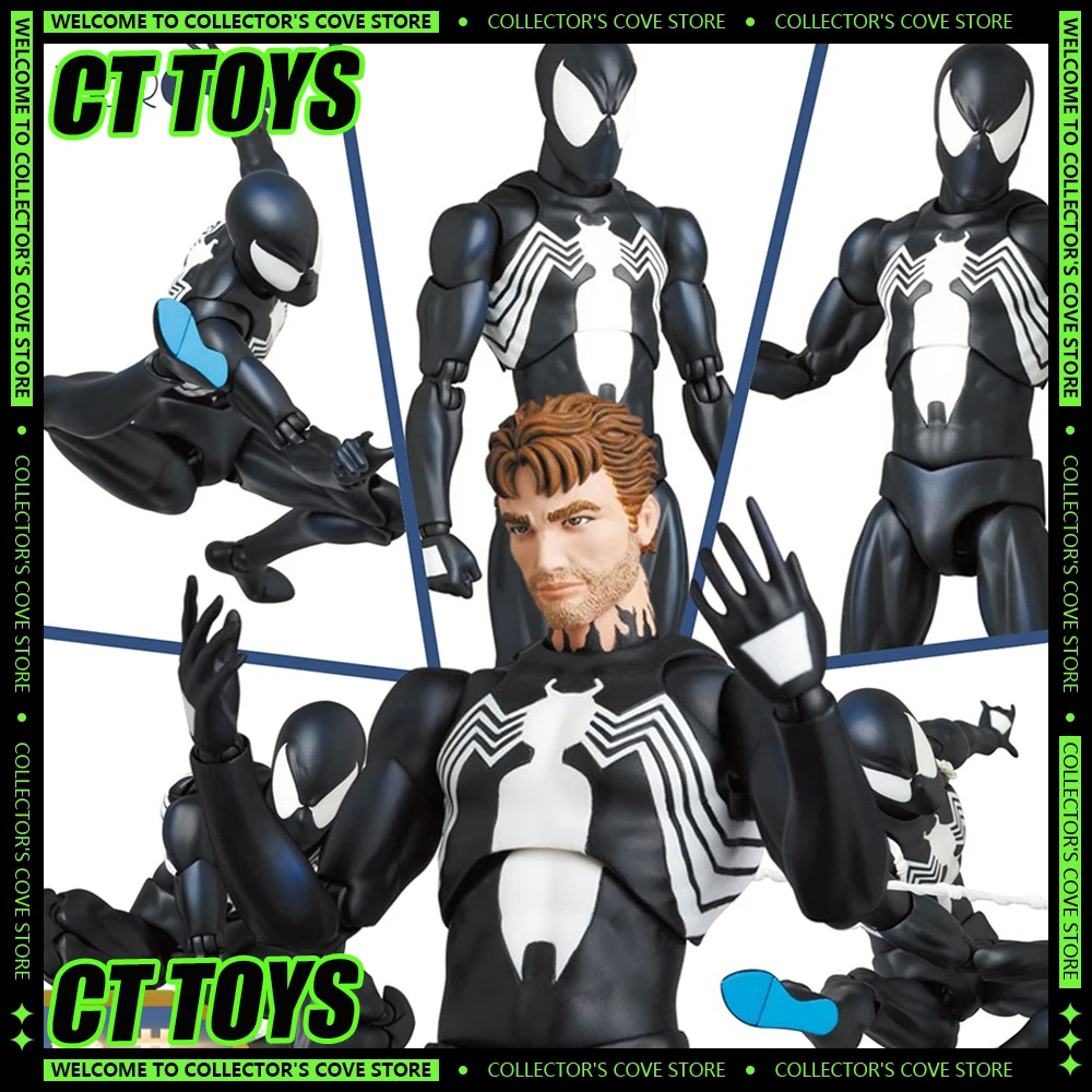 Ct Toys Spiderman Figure Shf Agent Venom Figurine Amazing Yamaguchi GK Action Figure Miles Morales Anime Figures Statue Doll Toy